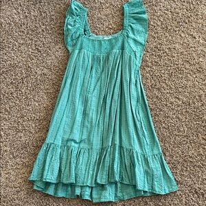 LC Lauren Conrad Teal Kids Dress
